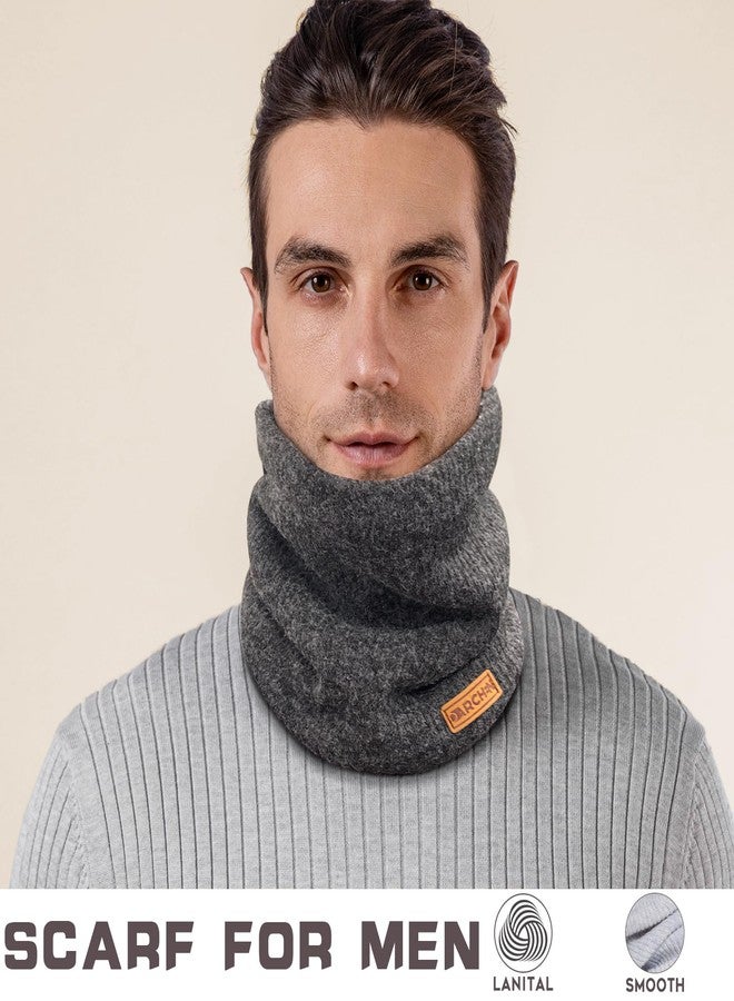DARCHEN Neck Warmer, Neck Gaiter For Men Women, Winter Face Scarf Fleece Covering Mask, Thick Windproof Scarves Ski Winter Outdoor Activities [1 or 2 Pack] - Image 2